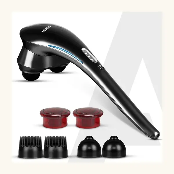 Agaro Regent Handheld Double Head Massager with your logo