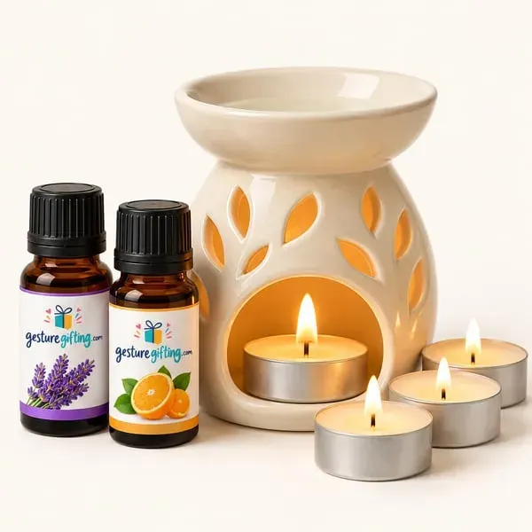 Aroma Oil Burner Set with your logo