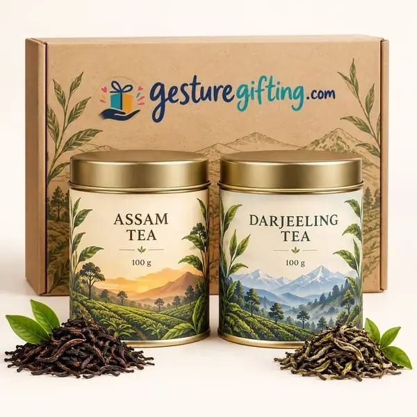 Assam & Darjeeling Tea Duo with your logo