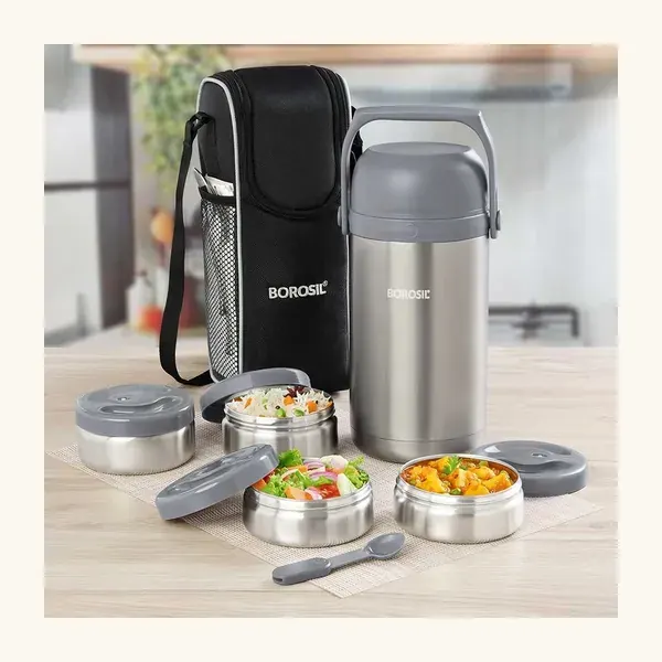 Borosil Hot-N-Fresh Stainless Steel with your logo