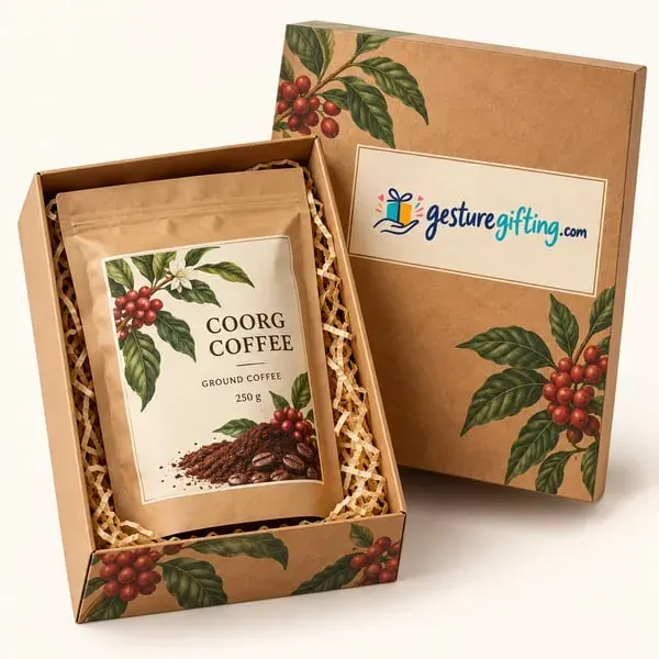 Coorg Coffee Gift Box with your logo