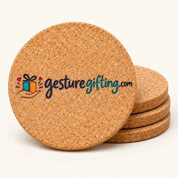Cork Coaster Set of 4 with your logo
