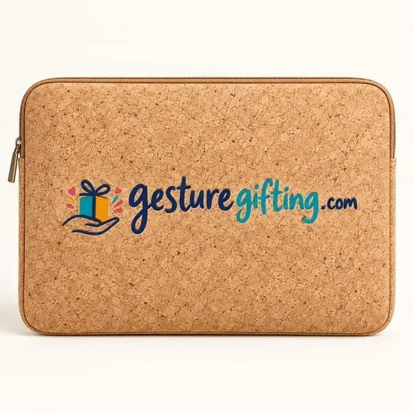 Cork Laptop Sleeve with your logo
