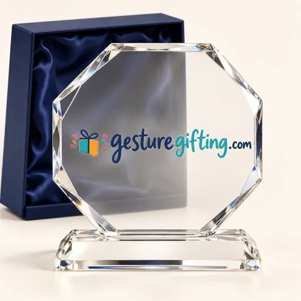 Crystal Award Plaque with your logo