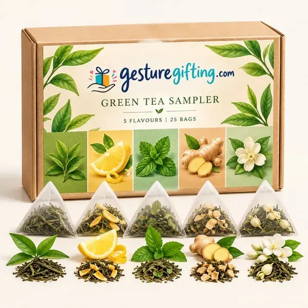 Green Tea Sampler with your logo