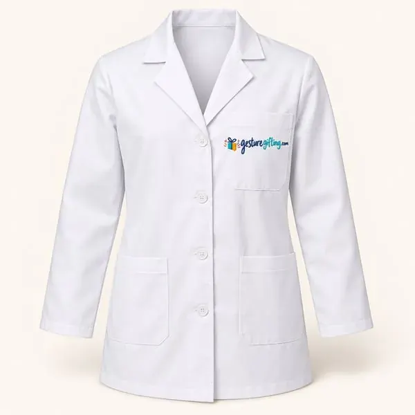 Lab Coat with Logo with your logo