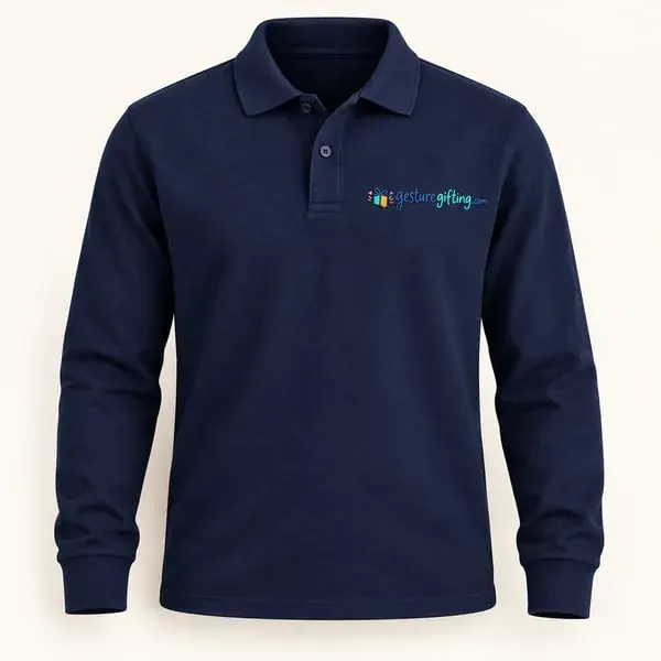 Long-sleeve Polo with your logo