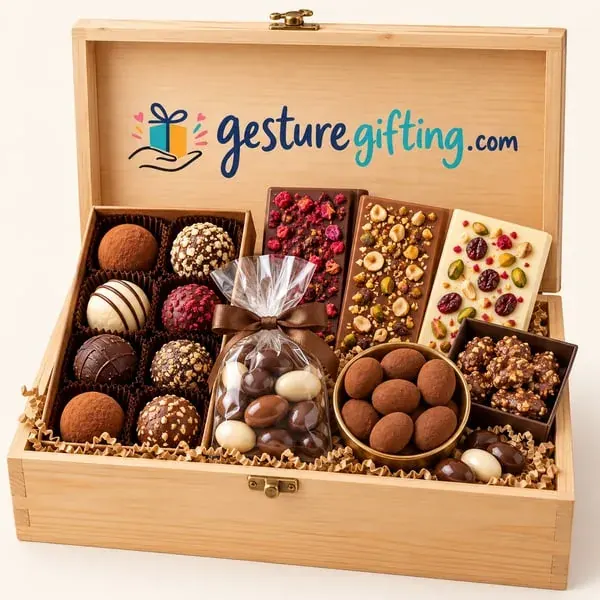 Luxury Chocolate Crate with your logo