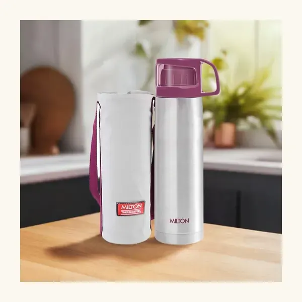 Milton Glassy Flask Thermosteel Flask with your logo