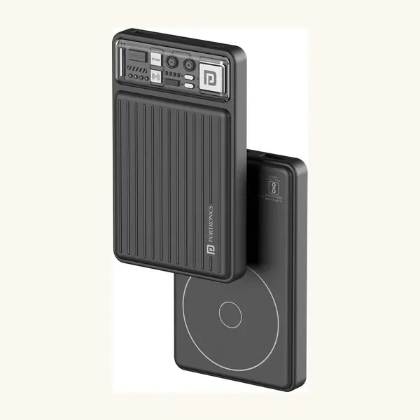 Portronics Luxcell Mini 10K Powerbank with your logo