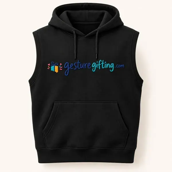 Sleeveless Hoodie with your logo