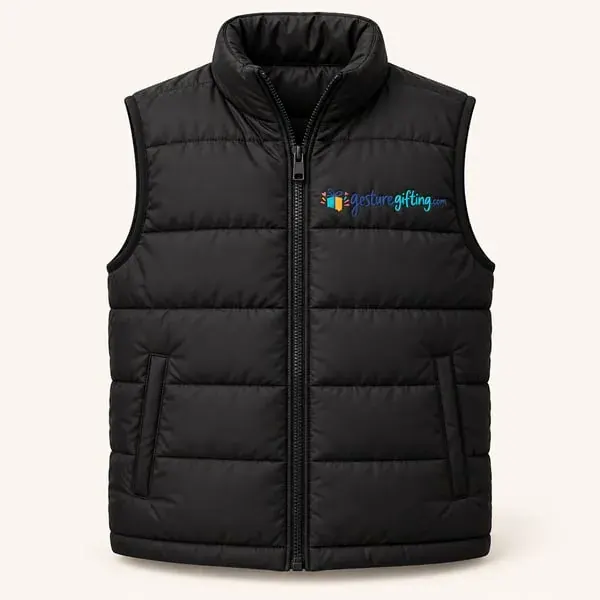 Sleeveless Puffer Vest with your logo