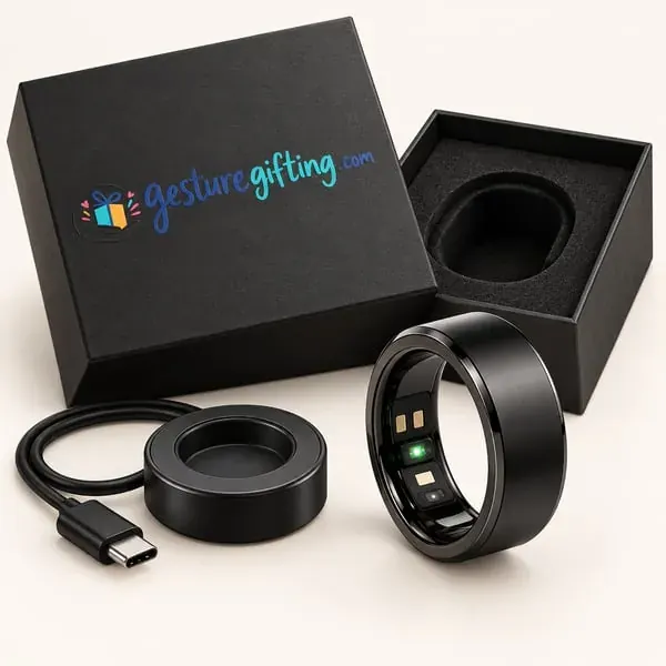 Smart Ring Health Tracker with your logo