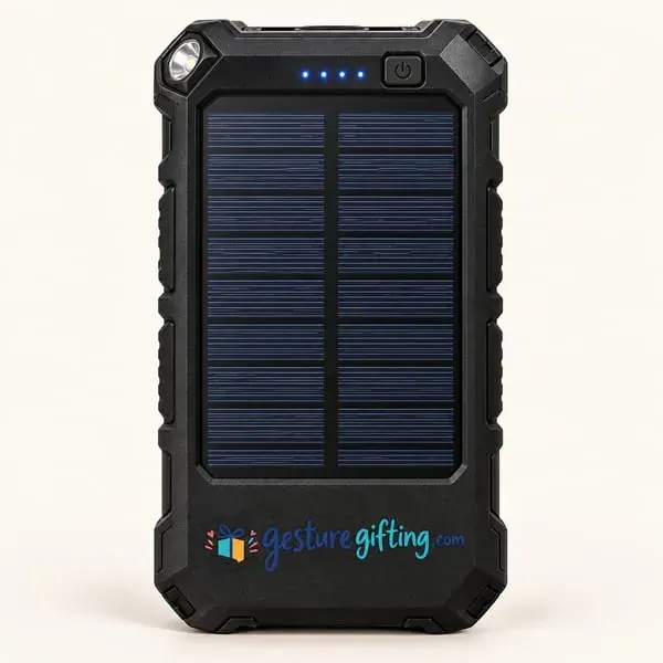 Solar Power Bank with your logo