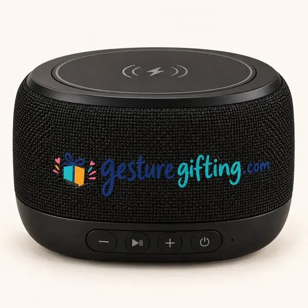 Speaker with Wireless Charger with your logo