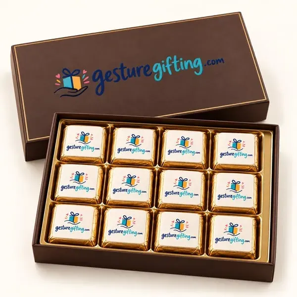 Sugar-free Chocolate Box with your logo