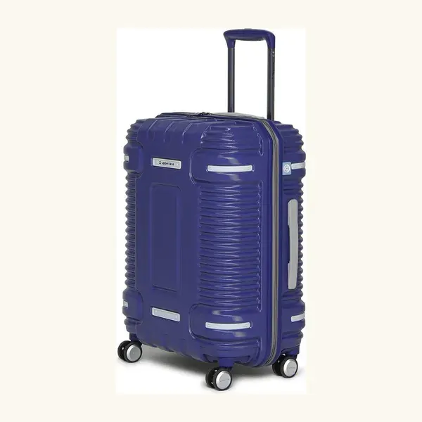 Uppercase Ridge Blue Medium Trolley with your logo