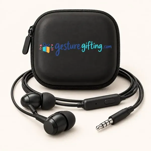 Wired Earphones with Mic with your logo