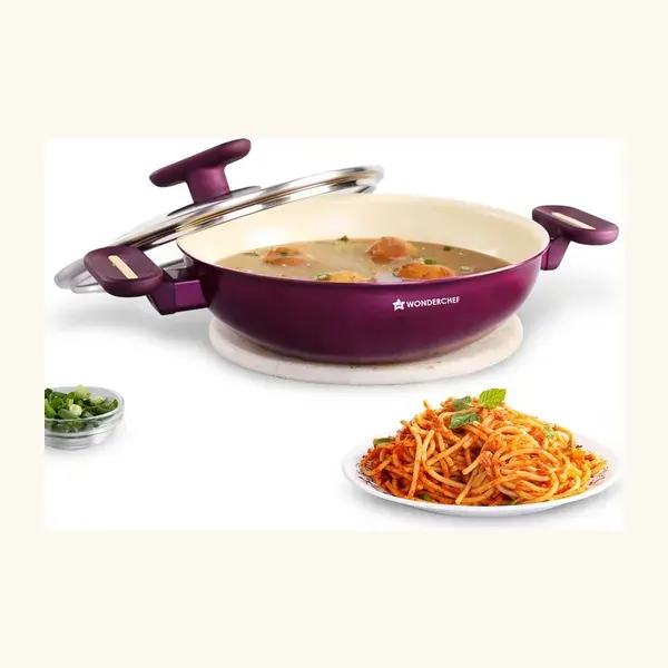 Wonderchef Bellagio Kadhai with Lid with your logo