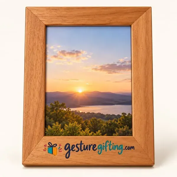 Wooden Photo Frame with your logo